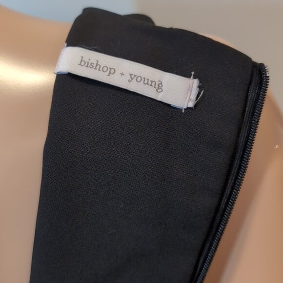 BISHOP + YOUNG Kate Sheath Dress Sleeveless Side Cut Out Cocktail Party LBD - Picture 10 of 16